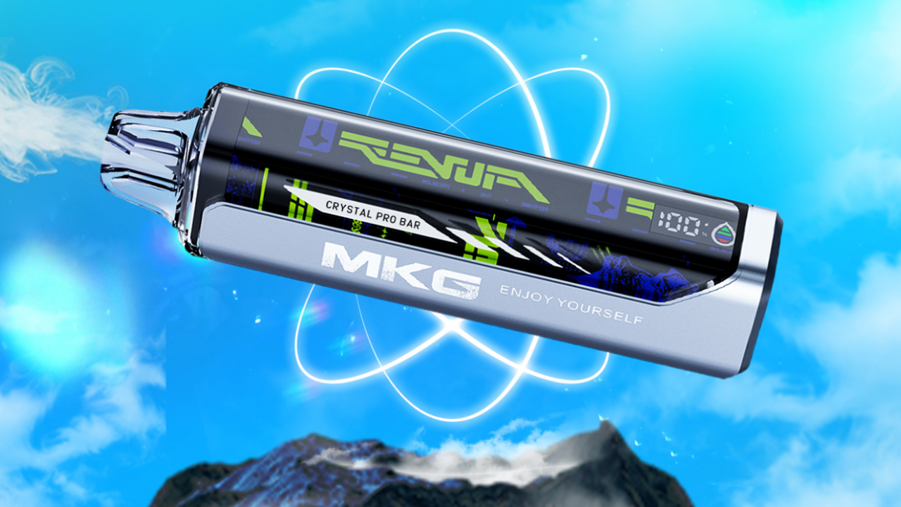 MKG Crystal Vape Pen: 8000 Puffs of Flavored Bliss