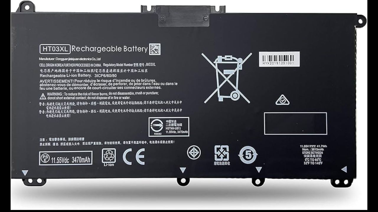 How Long Does an HP HT03XL Battery Last? Tips to Maximize Battery Life
